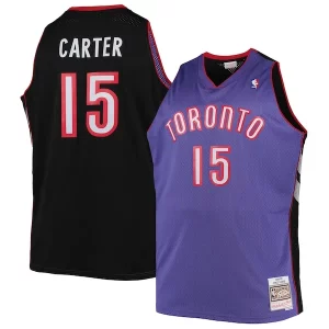 Vince Carter Toronto Raptors Big Incontournable & Tall 1999/00 Hardwood Classics Swingman Jersey Purple/White
