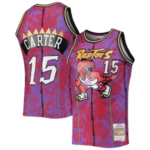 Vince Carter Toronto Raptors Hardwood Classics 1998/99 Lunar New Year Swingman Jersey Captivant Purple