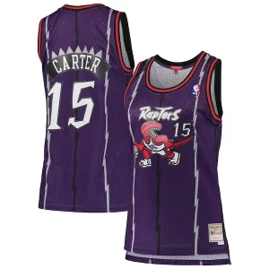 Vince Carter Toronto Raptors Women's Élégant 1998/99 Hardwood Classics Swingman Jersey Purple