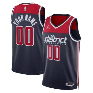 Washington Wizards Jordan Brand Unisex 2022/23 Swingman Tendance Custom Jersey Statement Edition Navy
