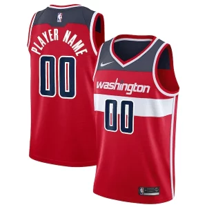 Washington Wizards Nike 2020/21 Swingman Custom Jersey Icon Edition Dashing Red