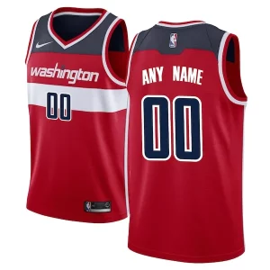 Washington Wizards Nike Swingman Custom Jersey Charming Red Icon Edition