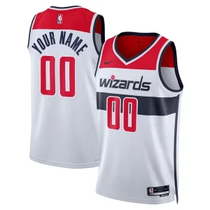 Washington Wizards Nike Unisex Swingman Custom Notable Jersey White Association Edition