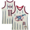 Yao Ming Houston Authentique Rockets Chainstitch Swingman Jersey Cream
