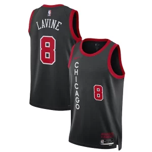 Zach LaVine Chicago Bulls Charming Nike Unisex 2023/24 Swingman Jersey Black City Edition