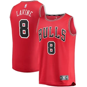 Zach LaVine Chicago Bulls Youth Fast Break Replica Player Jersey Icon Edition Red Premium