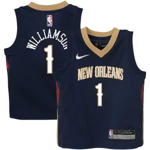 Zion Williamson New Orleans Pelicans Nike Preschool Swingman Player Jersey Icon Edition Magnifique Navy