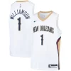 Zion Williamson New Orleans Pelicans Nike Classique Youth Swingman Player Jersey Association Edition White/Navy